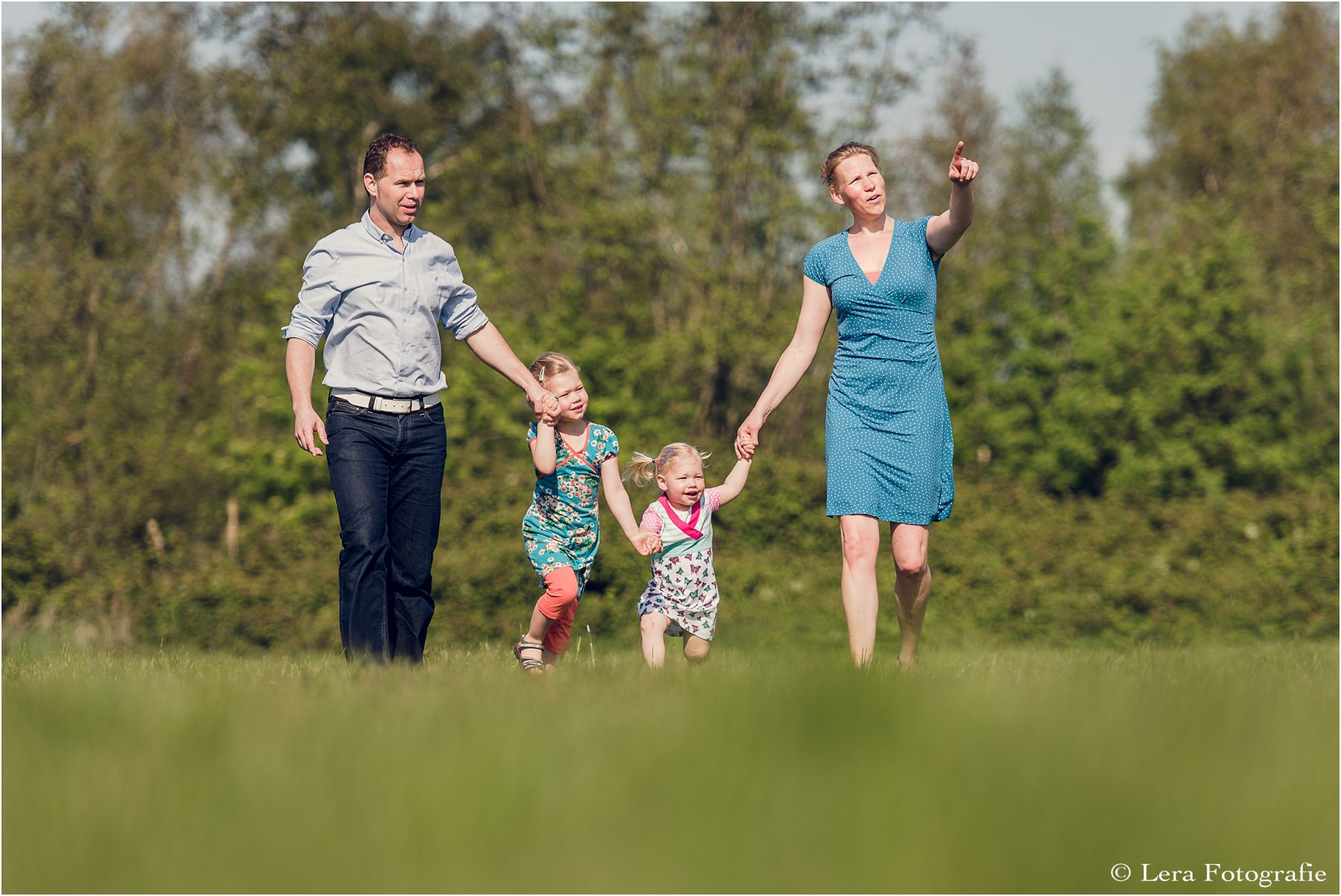 familie fotoshoot buiten