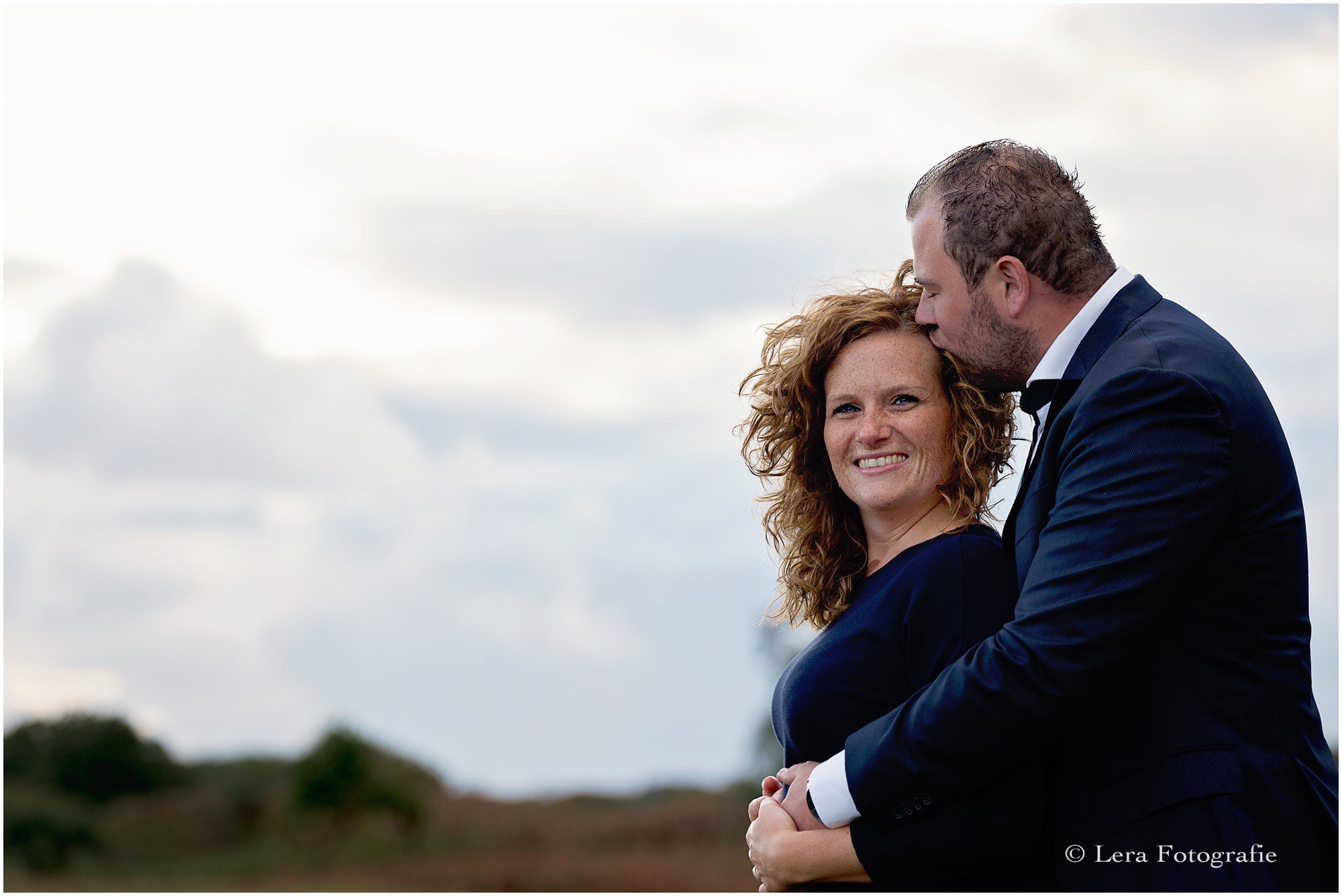 Pre-wedding fotoshoot in de duinen