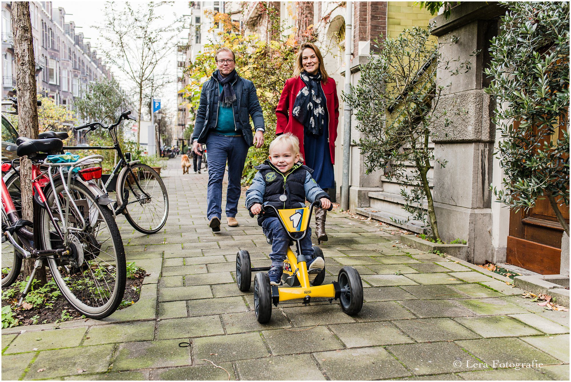 Gezinsfotoshoot in Amsterdam Vondelpark