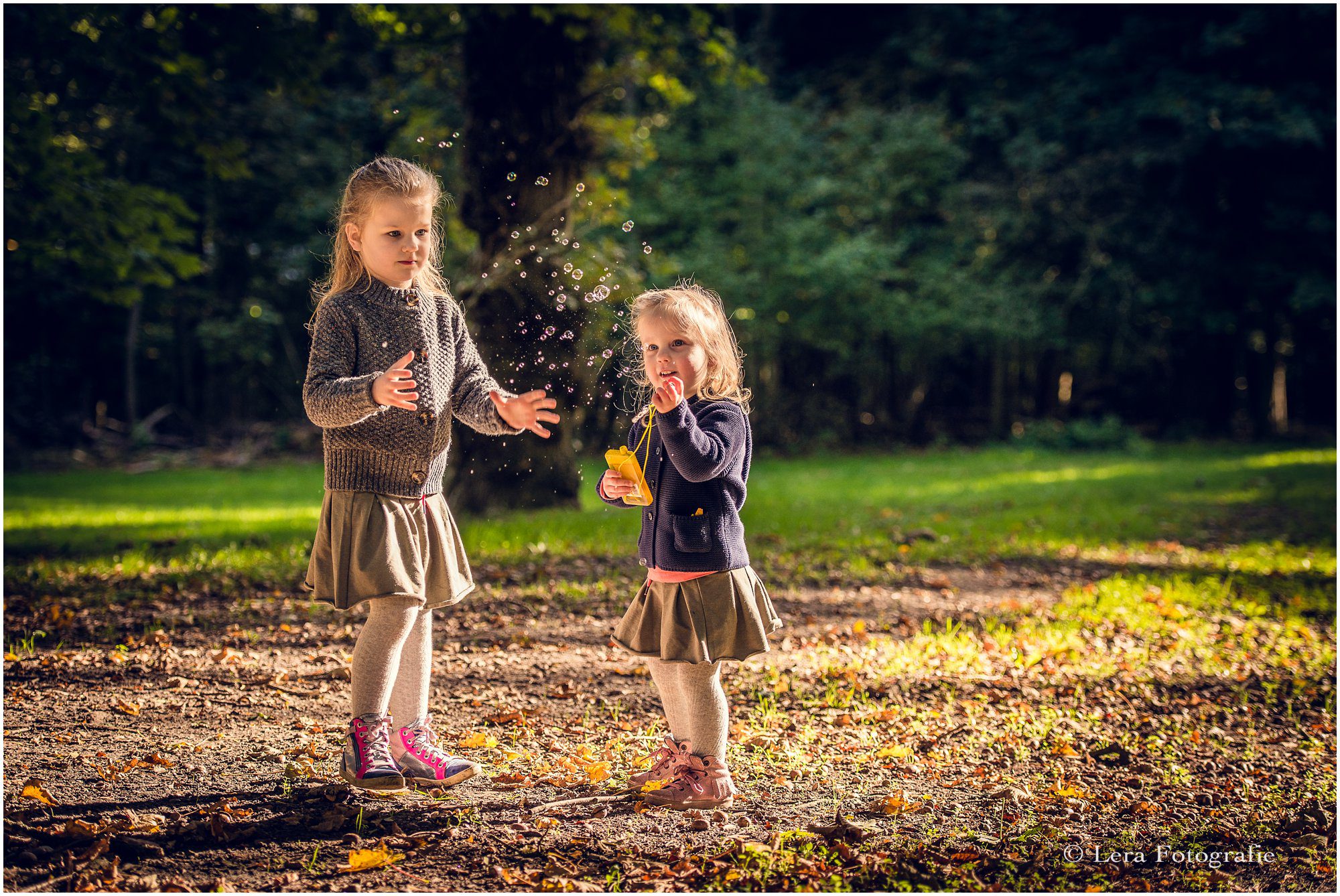 herfst kinderfotoshoot bij Duin en Kruidberg