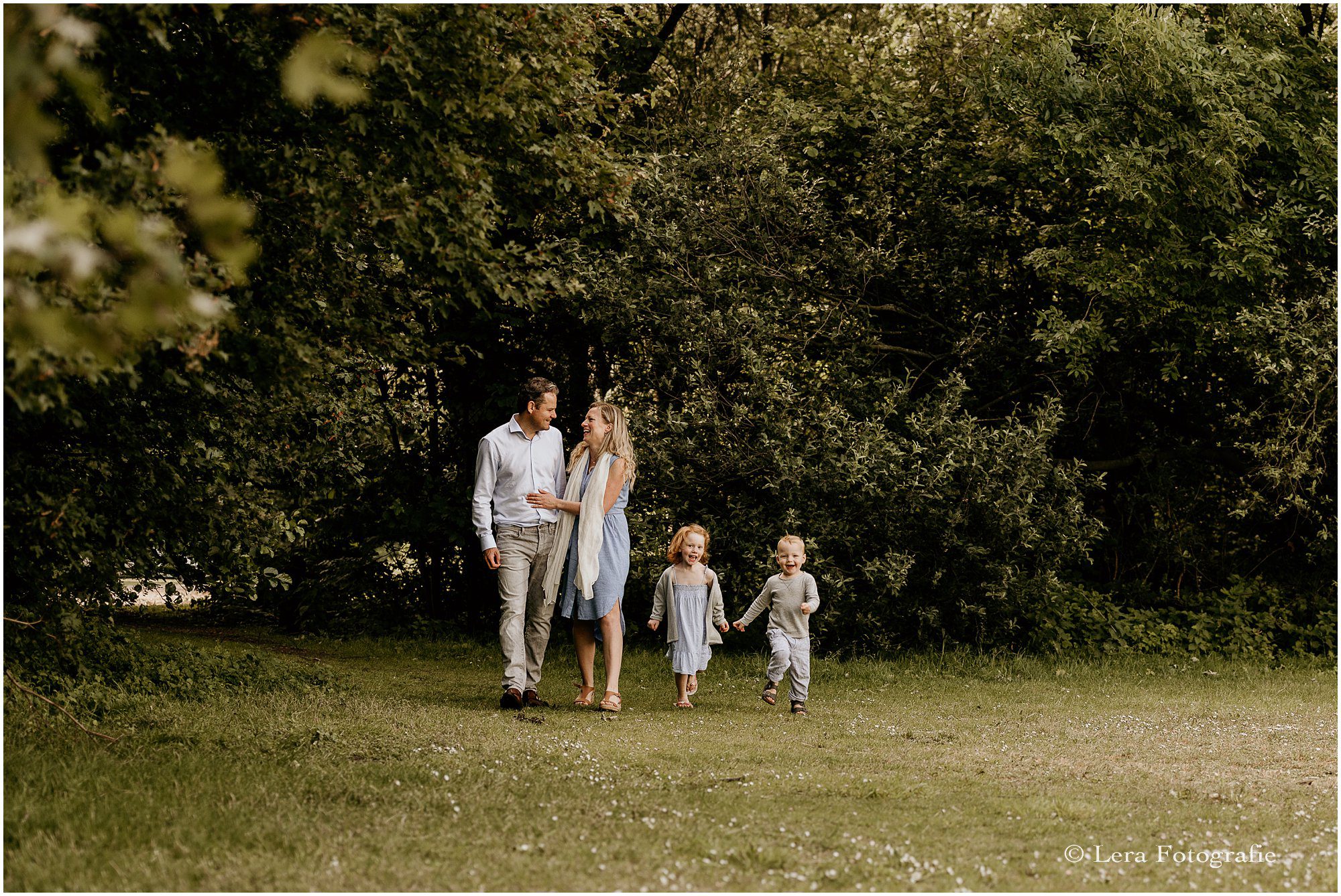 gezinsfotoshoot natuurgebied