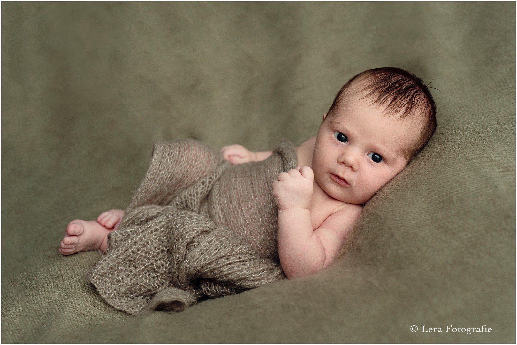 wakkere newborn baby fotograferen