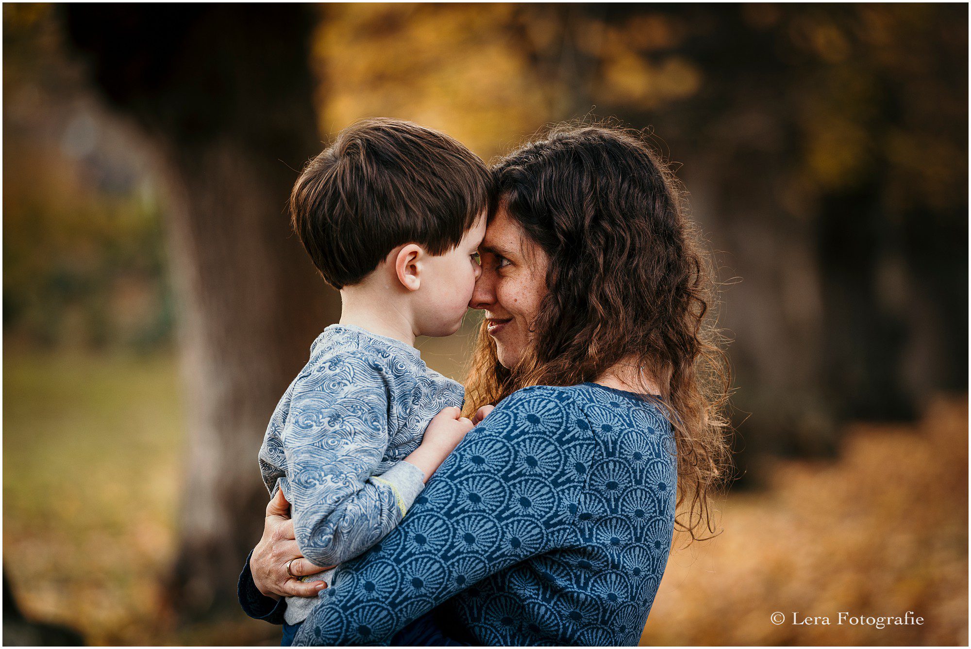Gezinnen fotograferen in de herfst