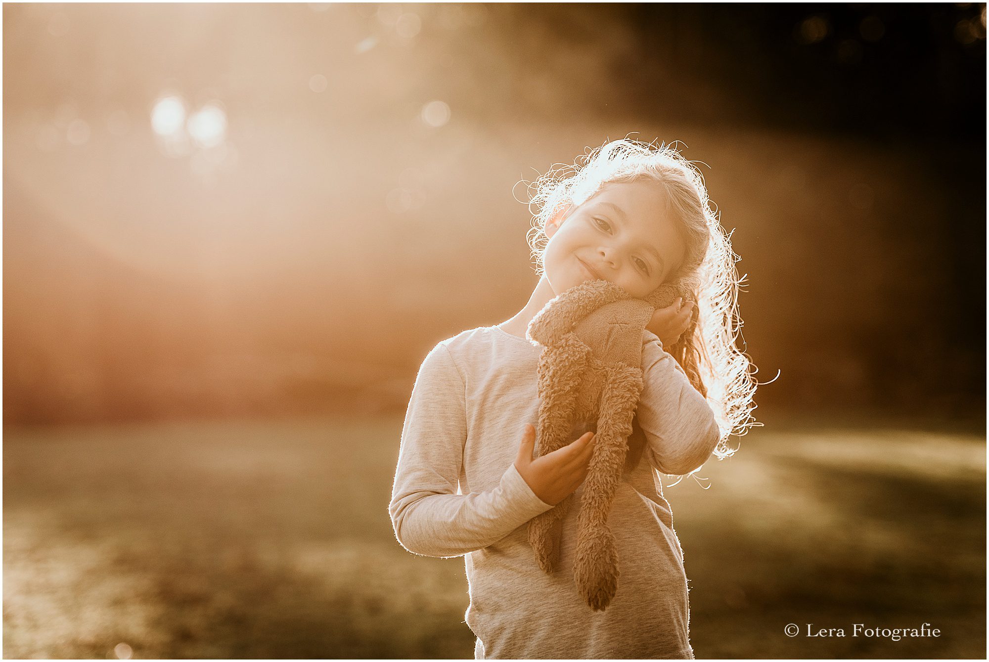kinderfotografie met favoriete knuffel