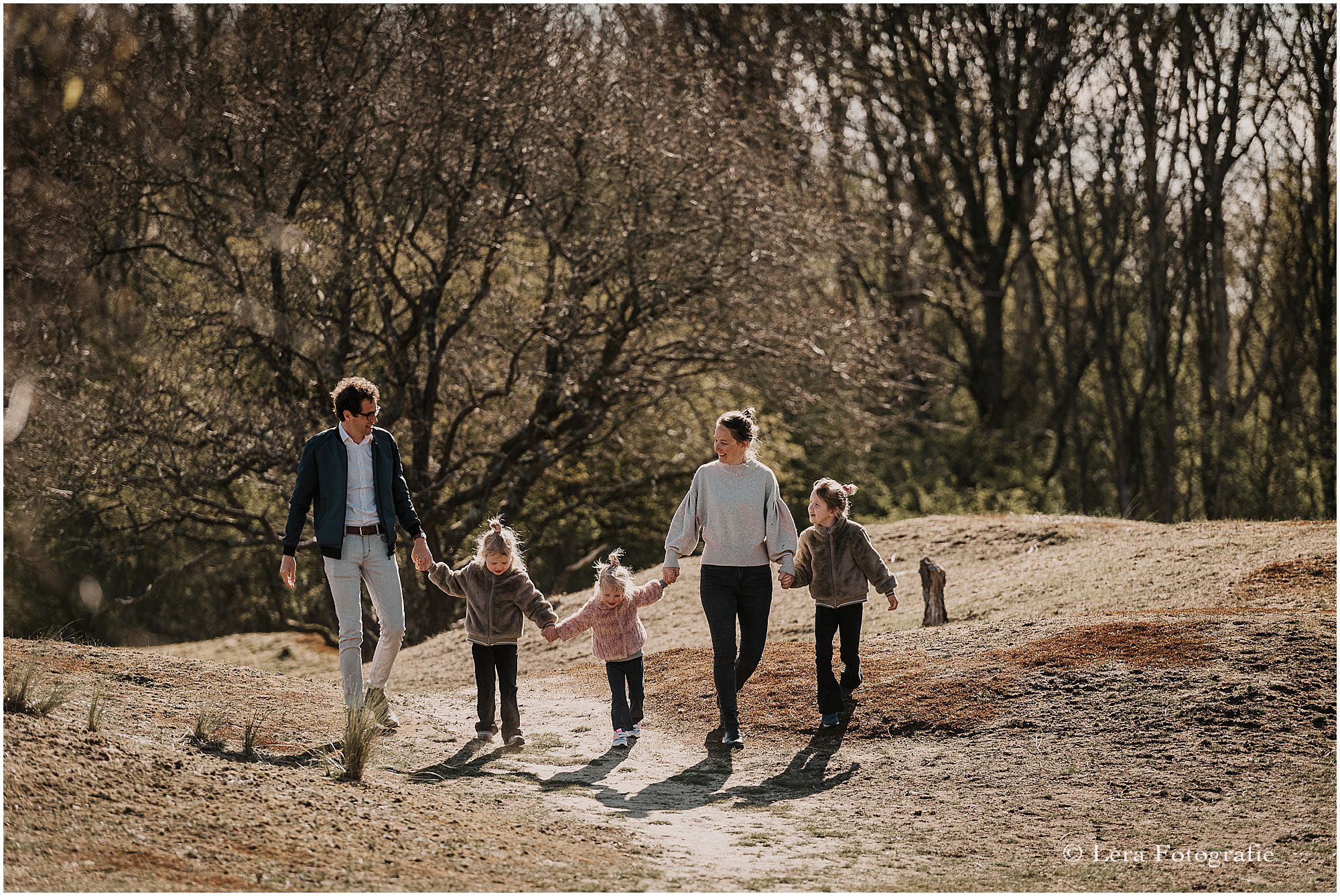 gezinsfotoshoot in de waterleidingduinen 