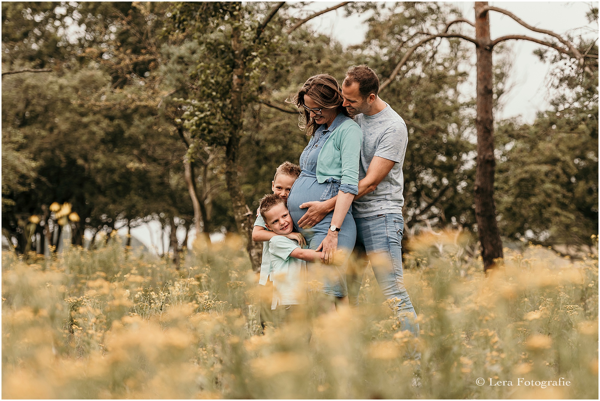 ontspannen zwangershapsfotoshoot